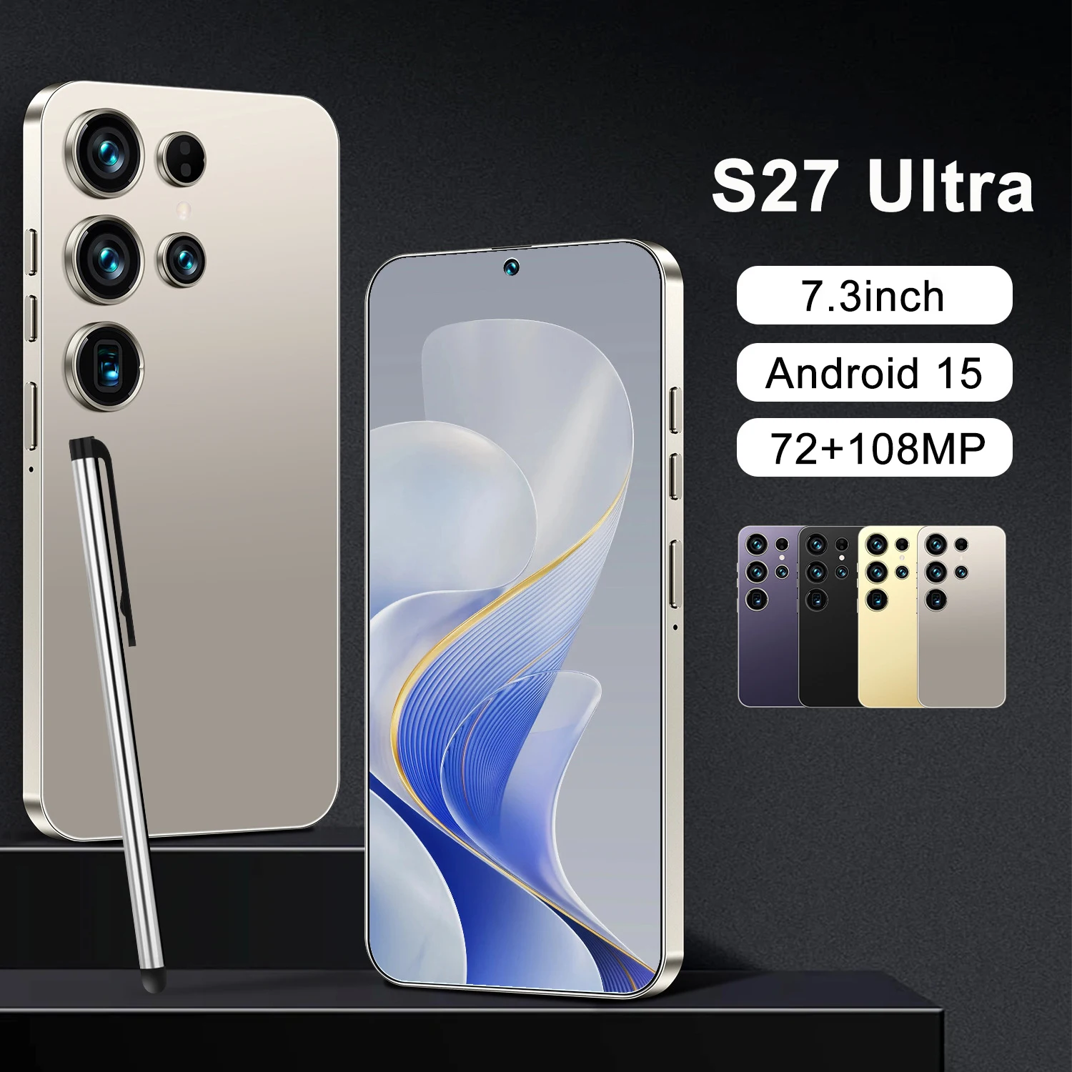 S27 Ultra 5G Global: Desempenho e Bateria 7800mAh Imbatível