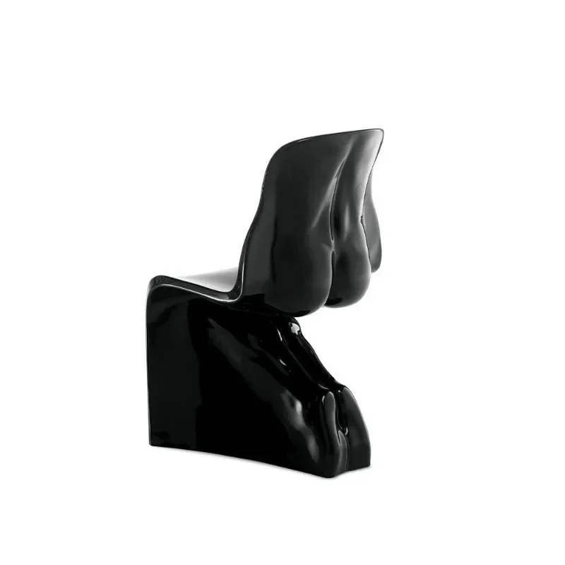 Men's and women's human body leisure chair FRP S-shaped chair