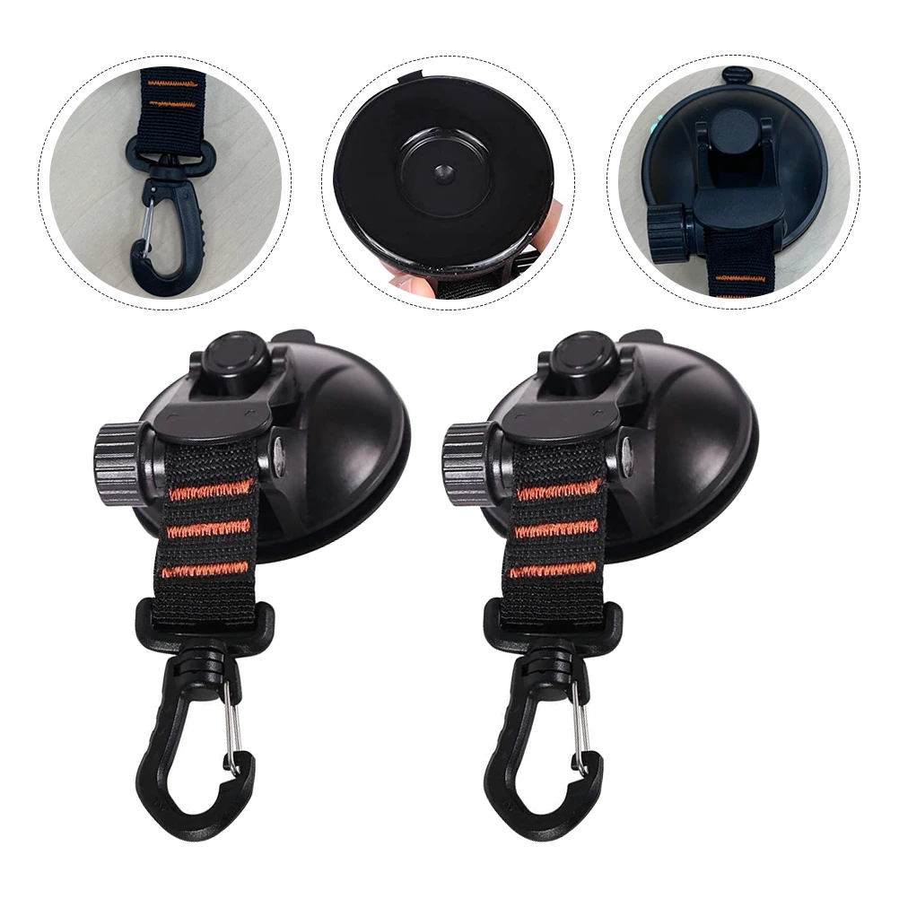 

4pcs Suction Cup Tent Hanging Strong Wall For Tarp Awning Car Camping Outdoor Pvc Bungee Rv Accessories Multifunctional Sucker
