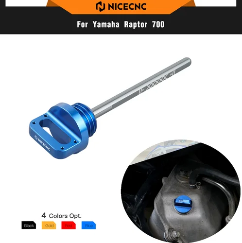 NICECNC ATV varilla de nivel de aceite para Yamaha Raptor 700 YFM700 YFM700R 2009-2019 Raptor 700R 660R YFM660R YFZ450 accesorios de repuesto
