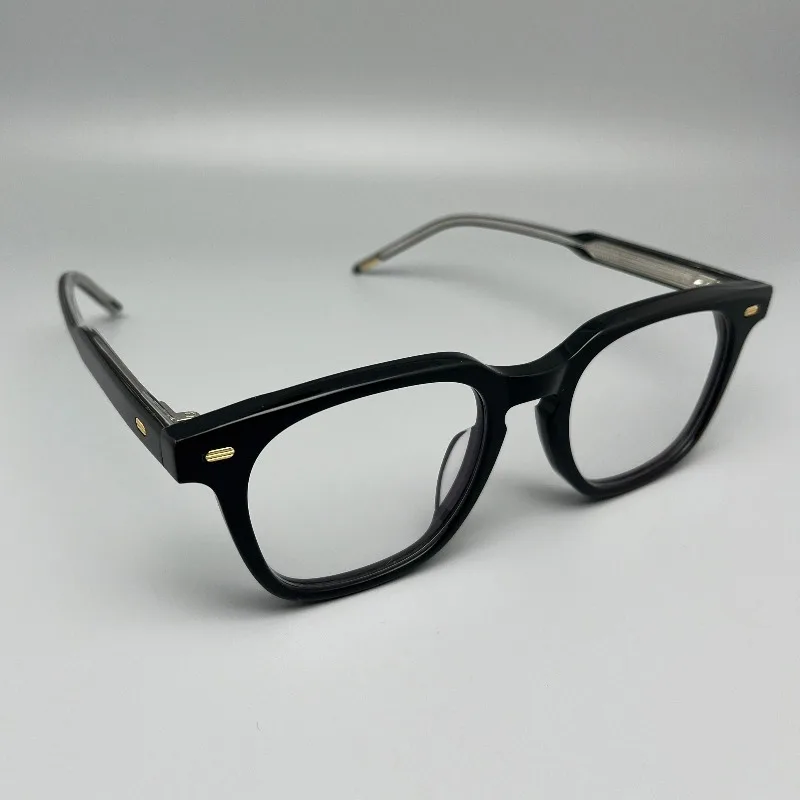 

Vintage Korea Thick Gm Acetate Optical Eye Glasses Frame Square Retro Eyewear Men Myopia Reading Women Prescription Glasses