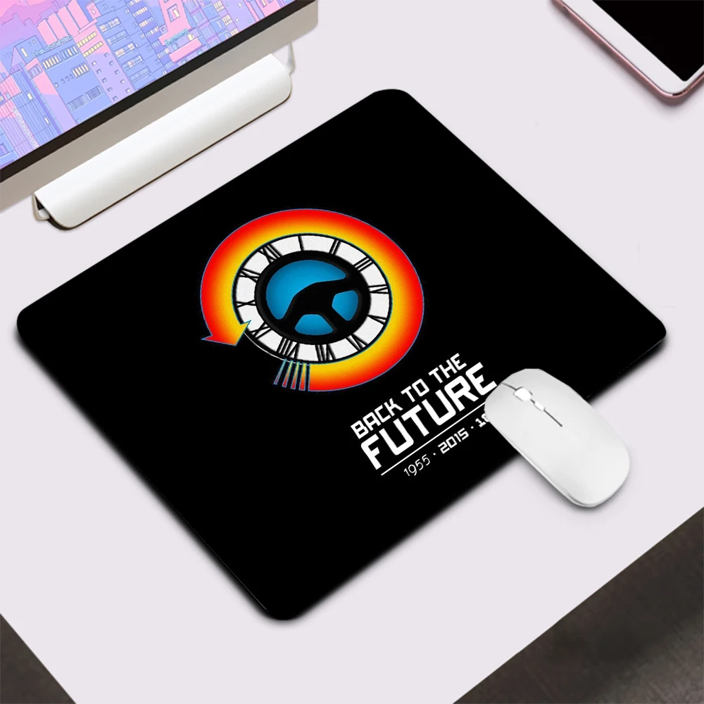 Back to The Future Small Gaming Mouse Pad Computer Office Mousepad Keyboard Pad Desk Mat PC Gamer Mouse Mat XXL Laptop Mausepad