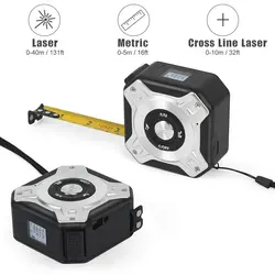 3 In 1 Laser Rangefinder 40 M / 60 M Distance Measurement With Backlit Display Rangefinder Scale Area / Distance Rechargeable