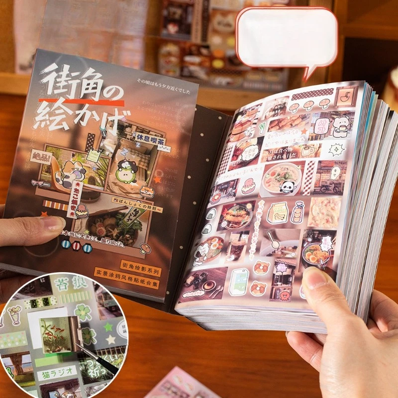 

Реалистичная наклейка с каракулями, городская уличная наклейка, кавайная мультяшная граффити, художественная наклейка для скрапбукинга, ведения журнала, сделай сам, декор, наклейка на чехол для телефона