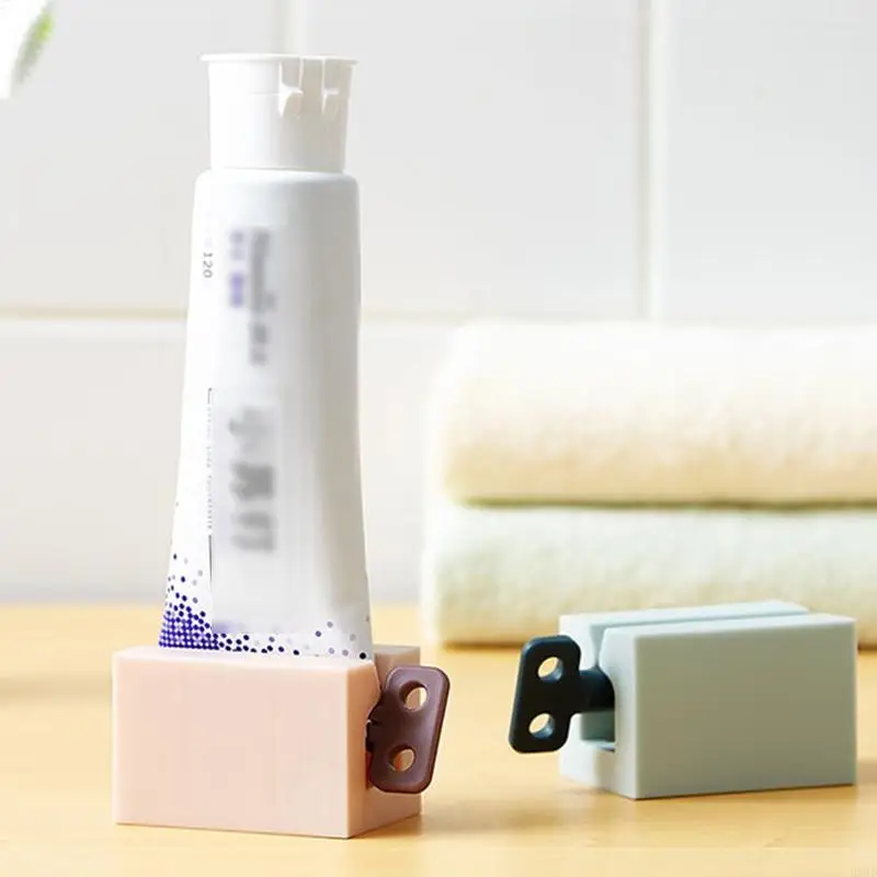 HX6D معجون الأسنان Squeezer أنبوب معجون أسنان معجون مع مقابض صوتية معجون الأسنان حامل الحمام منظم الحمام