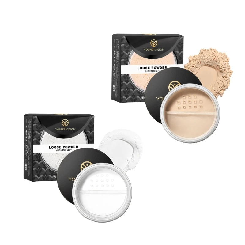 Lock in Your Makeup with Oil Controlled Setting Powder for Party Casual Cosmetic C1FF