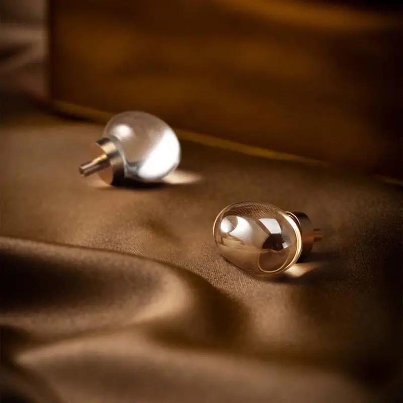 الشمبانيا/قاعدة ذهبية شفافة مقابض خزانة المطبخ الفاخرة ثقب واحد درج سحب كريستال زجاج الأثاث مقبض مقابض #1