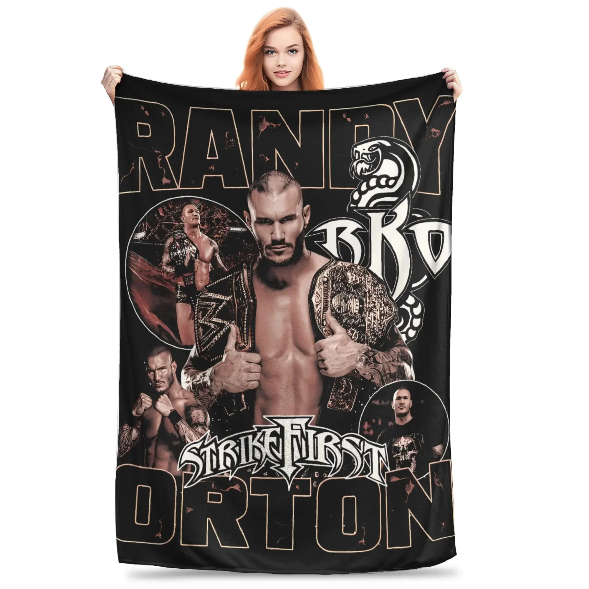 

Одеяло Randy Orton, очень мягкое постельное белье для зимы, идеально подходит для детской комнаты, гостиной, эстетичное покрывало