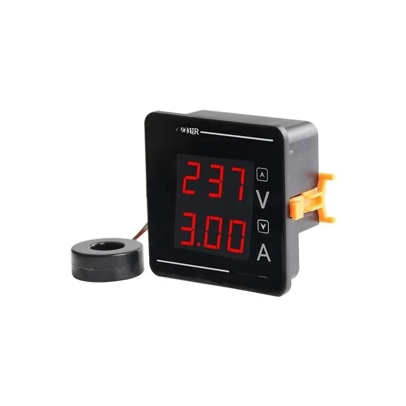 1-120A Dual Display Meter High Precision Digital Meter Digital Display Voltammeter AC50-500V