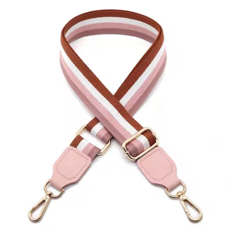 Bolso ancho con estampado de colores para mujer, correa de repuesto ajustable con patrón de cebra, cinturón, bolso de hombro ancho, accesorios