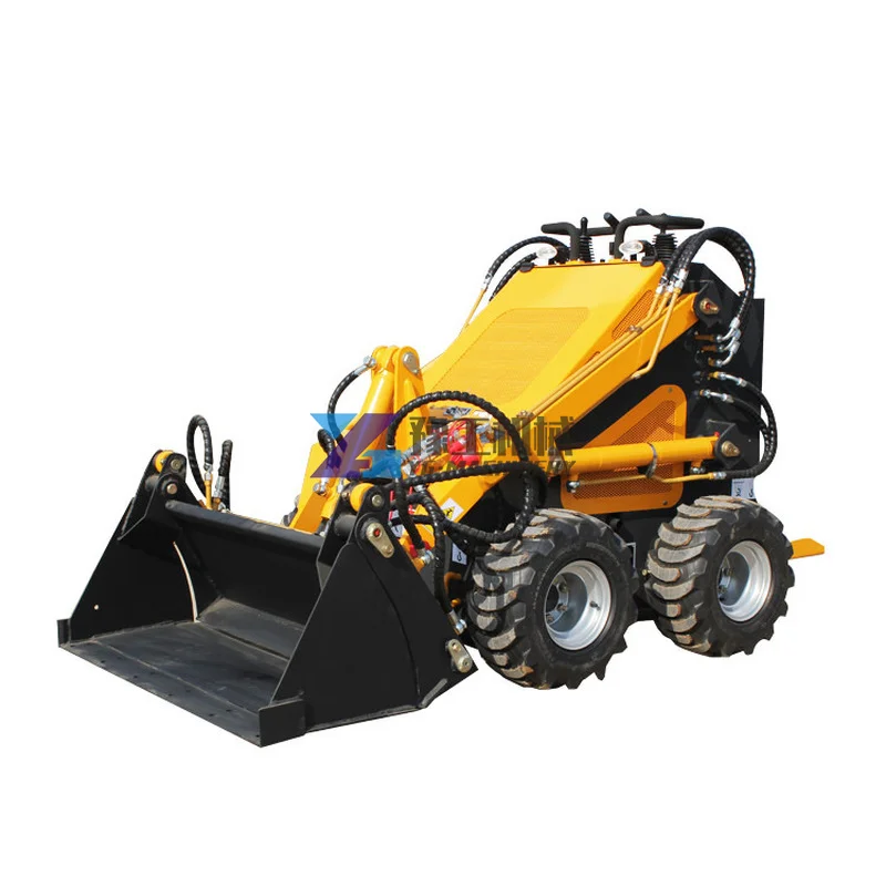 YG380 Multifunction Skid Steer Loader 200kg Mini Skid Steer Loader