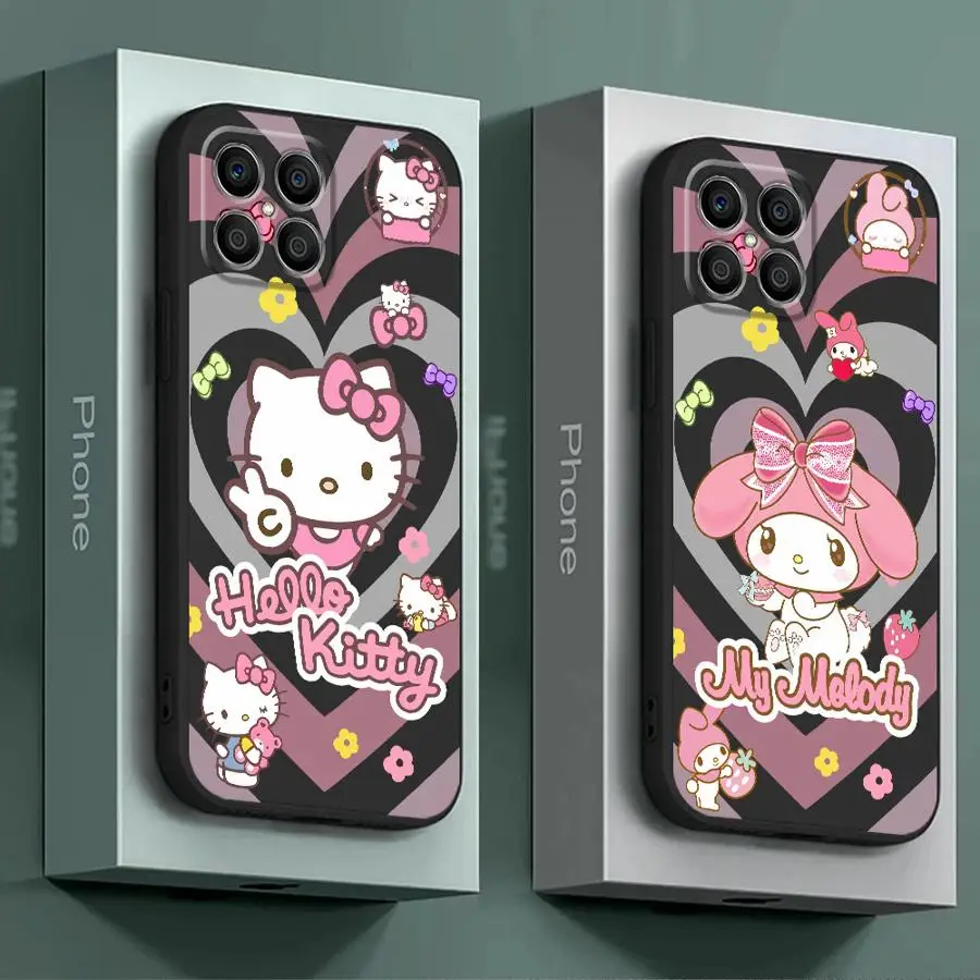 Hello Kitty Phone Case for Honor 90 Pro X6 4G X6a 4G X7 4G X7b 4G X8 4G 5G X8a 4G X8b 4G X9a 5G X9b 5G Magic5Lite Magic5 Pro