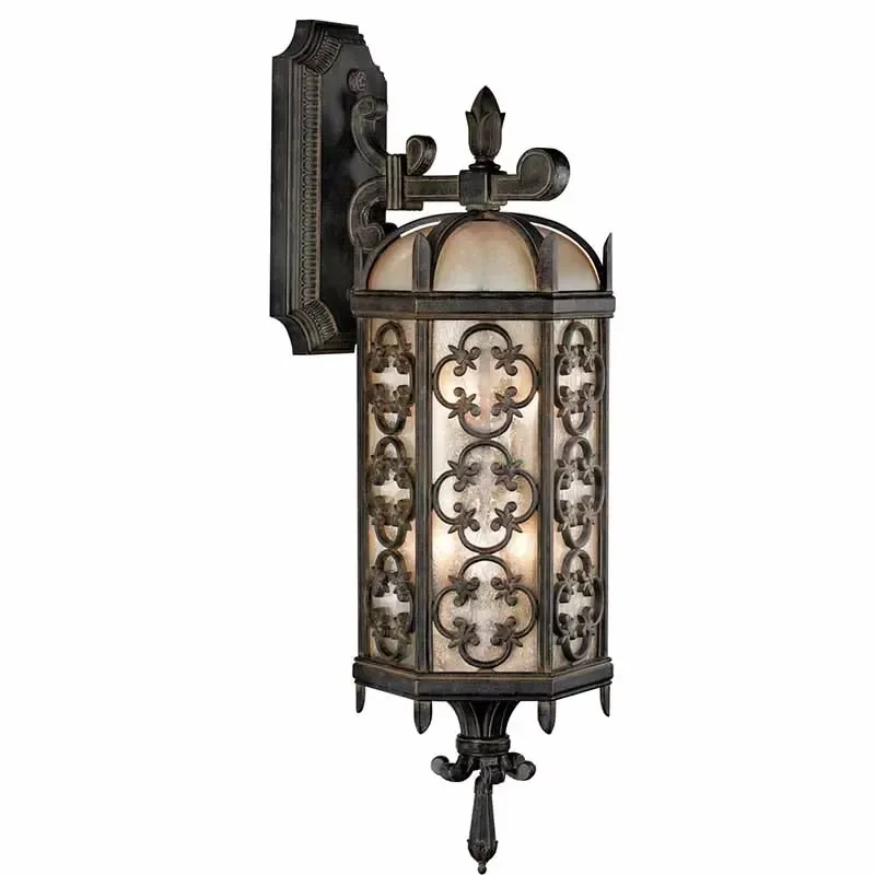 European Modern Outdoor Wall Lamp Waterproof Garden Villa Gate Side Balcony Terrace Exterior