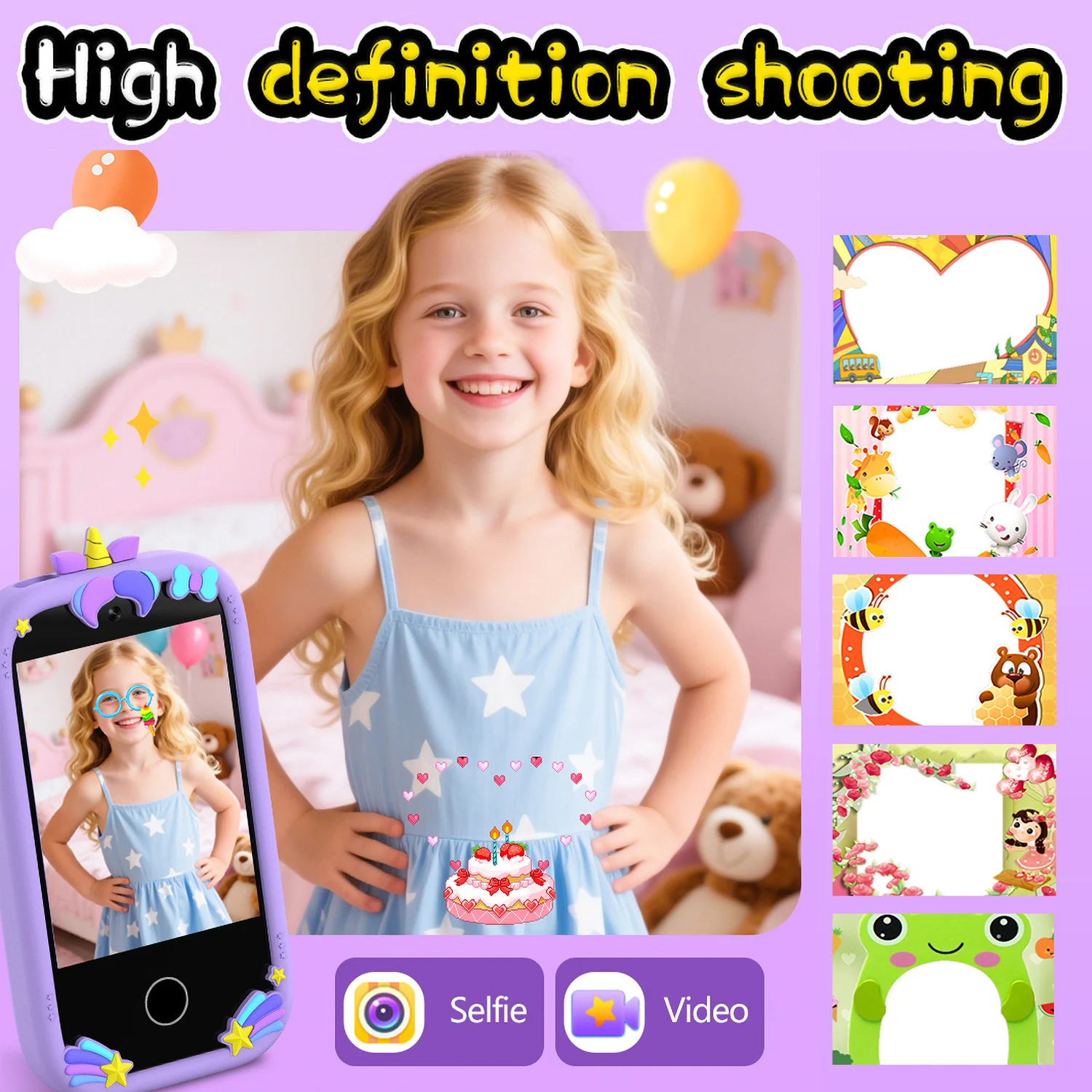 새로운 어린이 스마트 폰 교육용 장난감 2.8 인치 터 - Kids Toys Smartphone 리뷰 및 가격