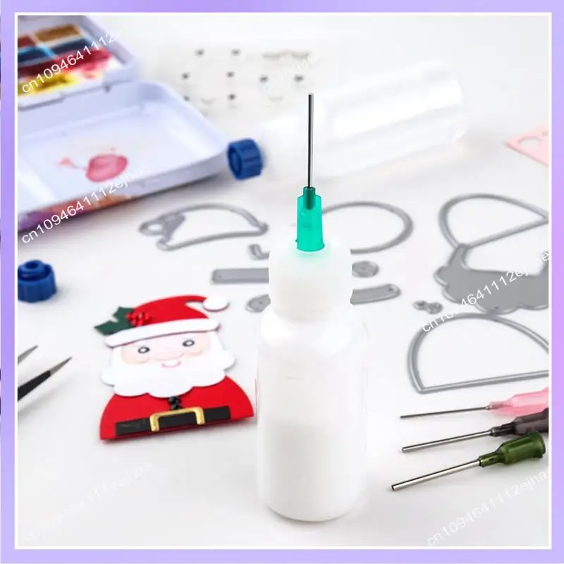 Garrafas aplicadoras de cola n83r, 60 peças, garrafas conta-gotas de plástico espremíveis de 30ml, garrafas conta-gotas espremíveis de óleo, artesanato, fácil instalação