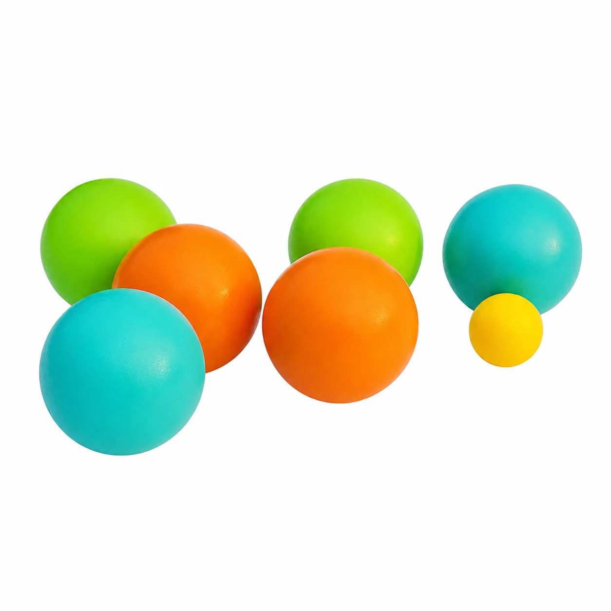 Premium Wooden Lawn Bowling Balls Set Outdoor Bocce Game for Home Parties Kids and Adults