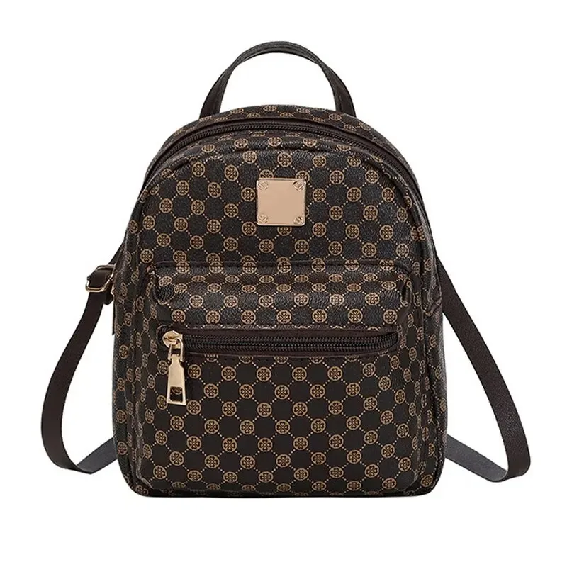 Classic Women Backpack Fashion School Bags Female Daily Shopping Girl Small Backpacks Schoolbags 2025 Ins