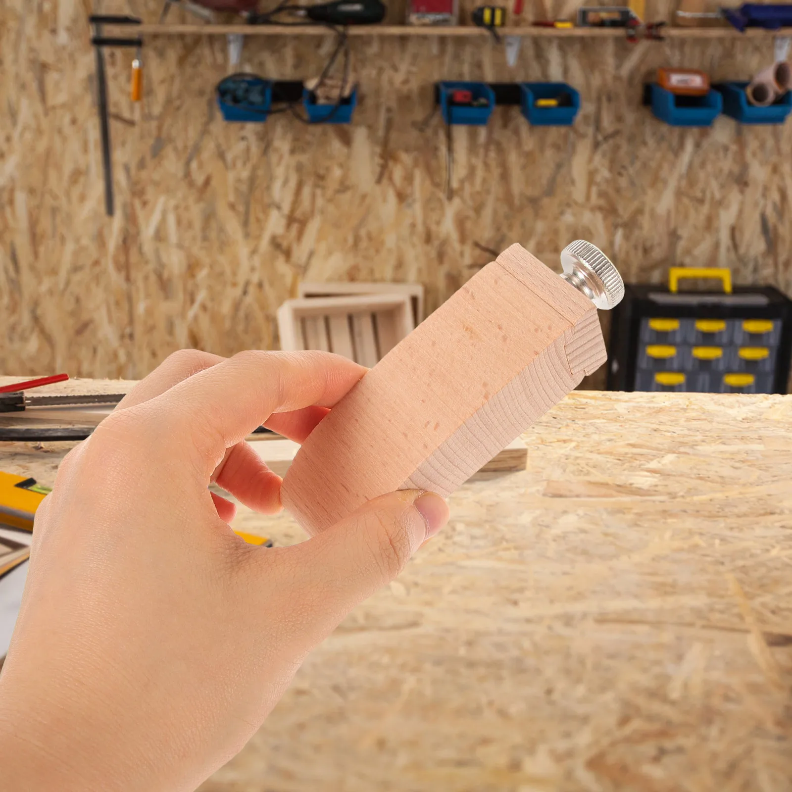 Bloc de ponçage, outil pour le travail du bois, pince à papier de verre en bois de hêtre Durable, forme coudée, courbes de bord, finition, ponceuse à main, bloc de sable