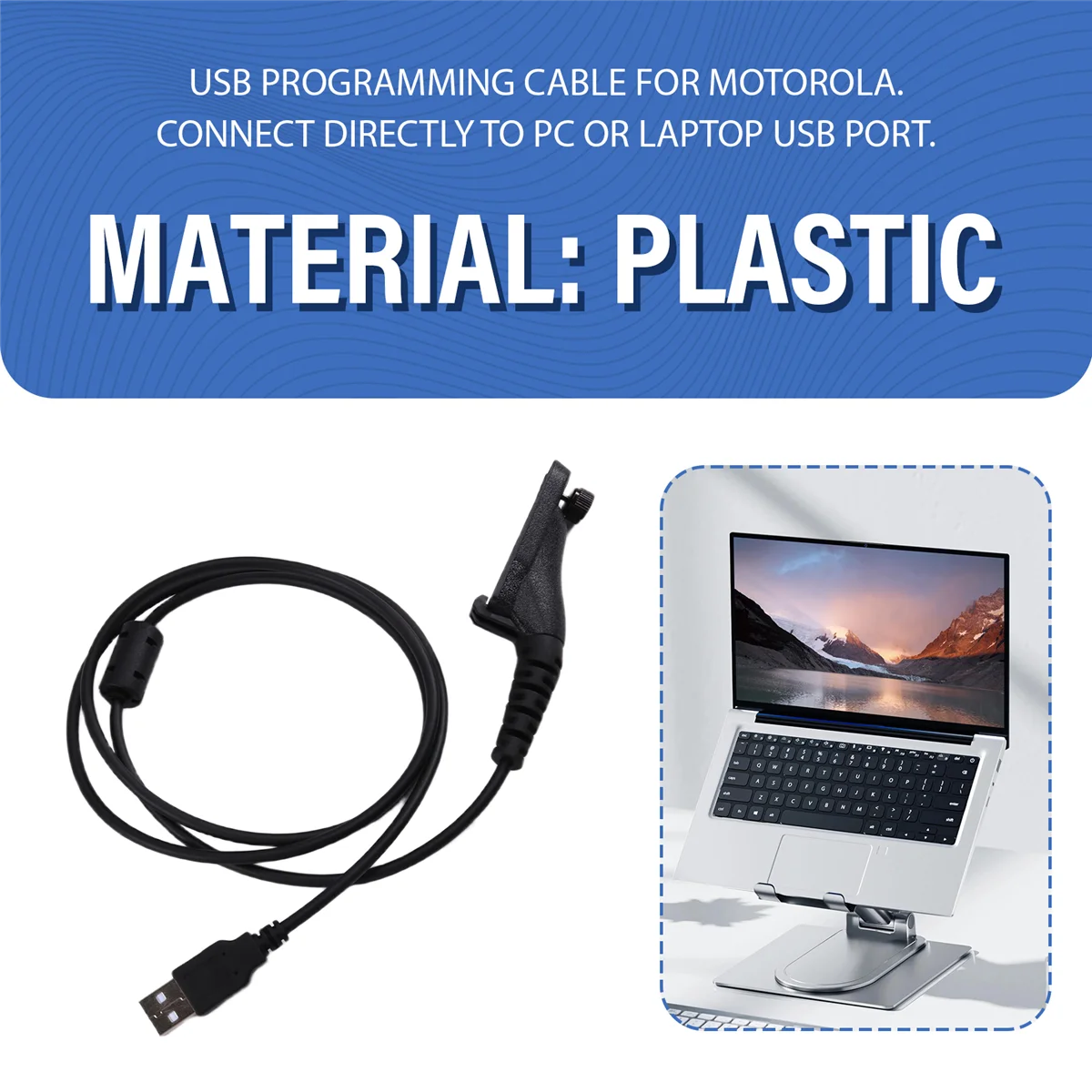 

New 3C-USB Programming Cable for Radios APX1000 APX2000 APX3000 APX6000 APX7000 APX8000 APX6000XE PAX7000XE APX8000XE