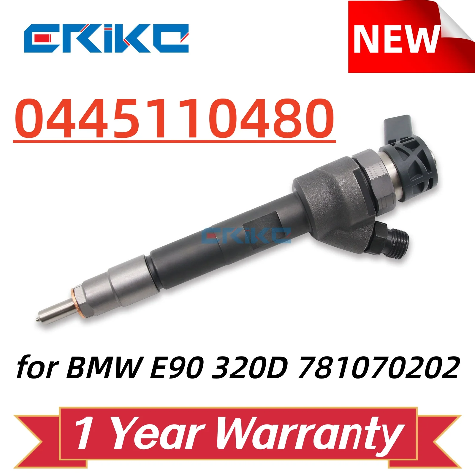 

0445110480 Форсунка Common Rail 0 445 110 480 Дизельный топливный насос Дизельный инжектор 0445 110 480 для BMW E90 320D 781070202