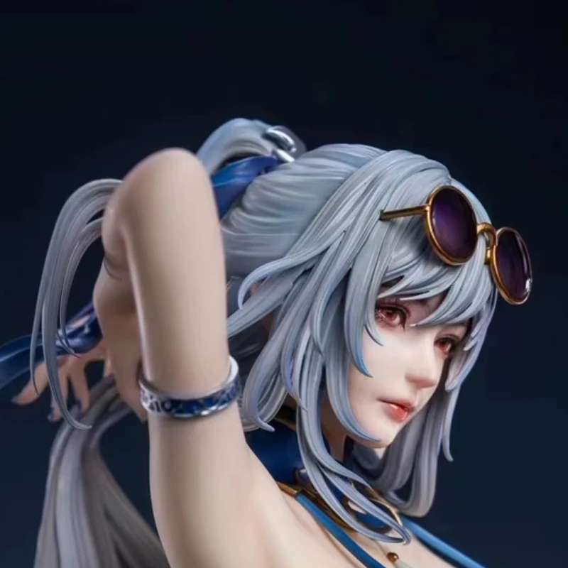 45 センチメートル Honkai: スターレールフィギュア Jingliu アニメフィギュア水着置物像モデル人形グッズデスクデコラおもちゃ人形ギフト