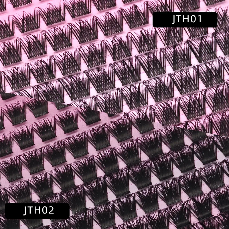 Valse wimperset 4-in-1 met lijmpincet Set Europese en Amerikaanse dikke wimpers