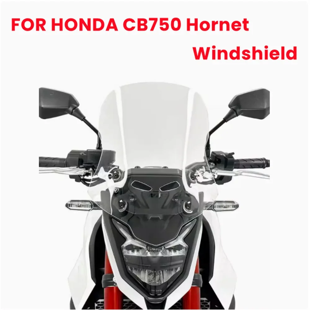 For Honda CB750 750CB Hornet Bumblebee 750 modified and raised front windshield motorcycle accessoriesCB-750 750-CB