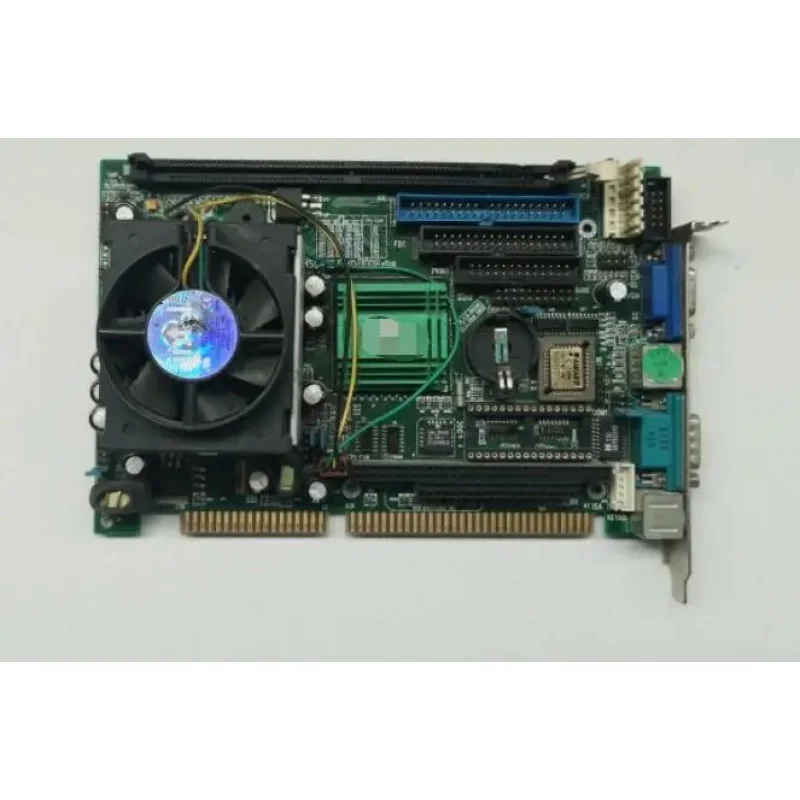 100%OK HSC-1531VD Original Embedded IPC Board ISA Slot Industrial motherboard Half-Size CPU Card PICMG1.0 With CPU RAM PC104