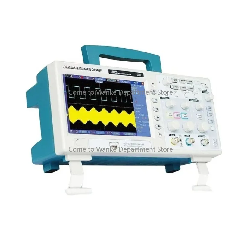 Hantek DSO5202P 200MHz osciloscopio de almacenamiento Digital USB doble canal osciloscopio portátil generador de señal osciloscopio