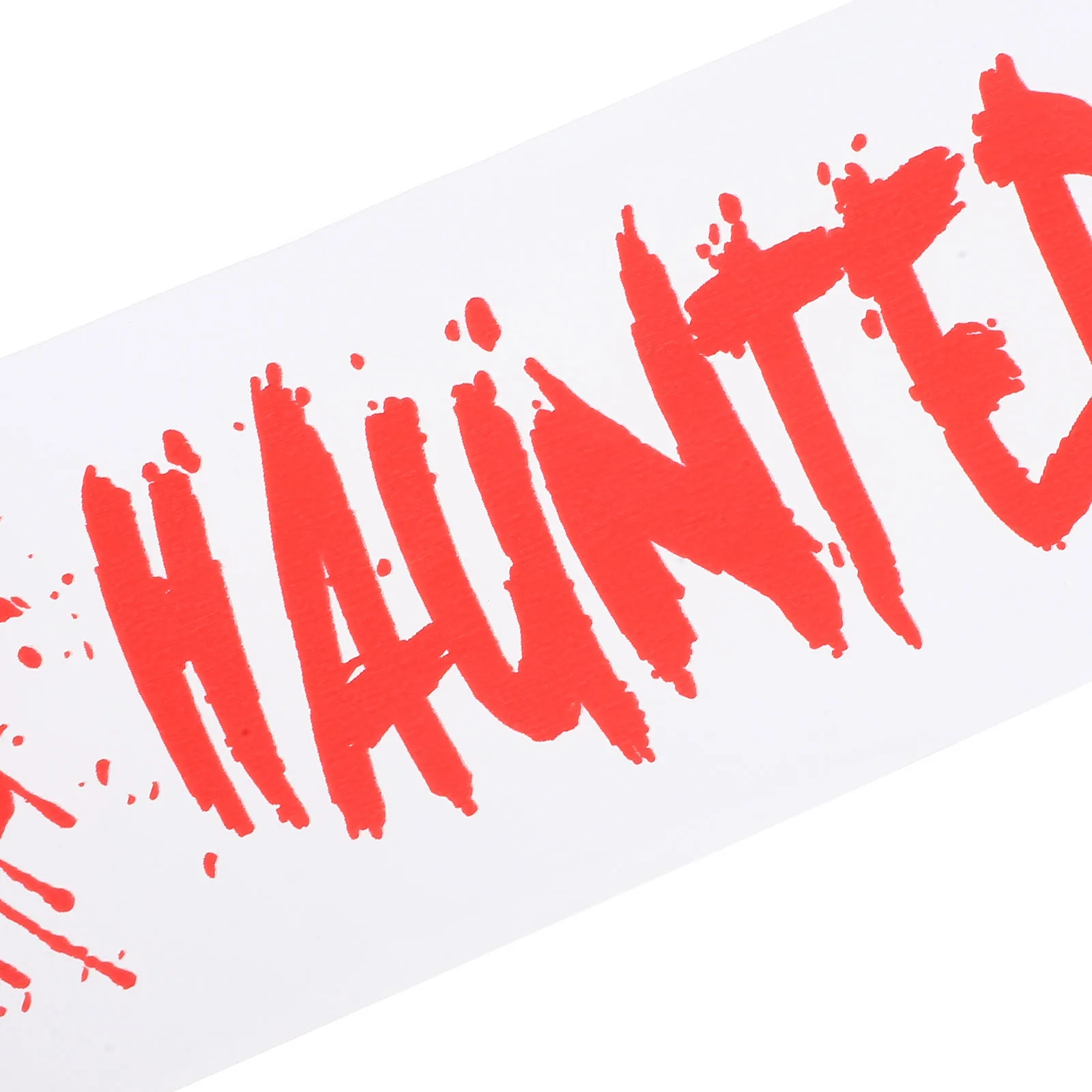 

Лента с предупреждением на Хэллоуин, неклейкая защитная лента, декор дома с привидениями, универсальное украшение для вечеринки, жуткая предупреждающая линия