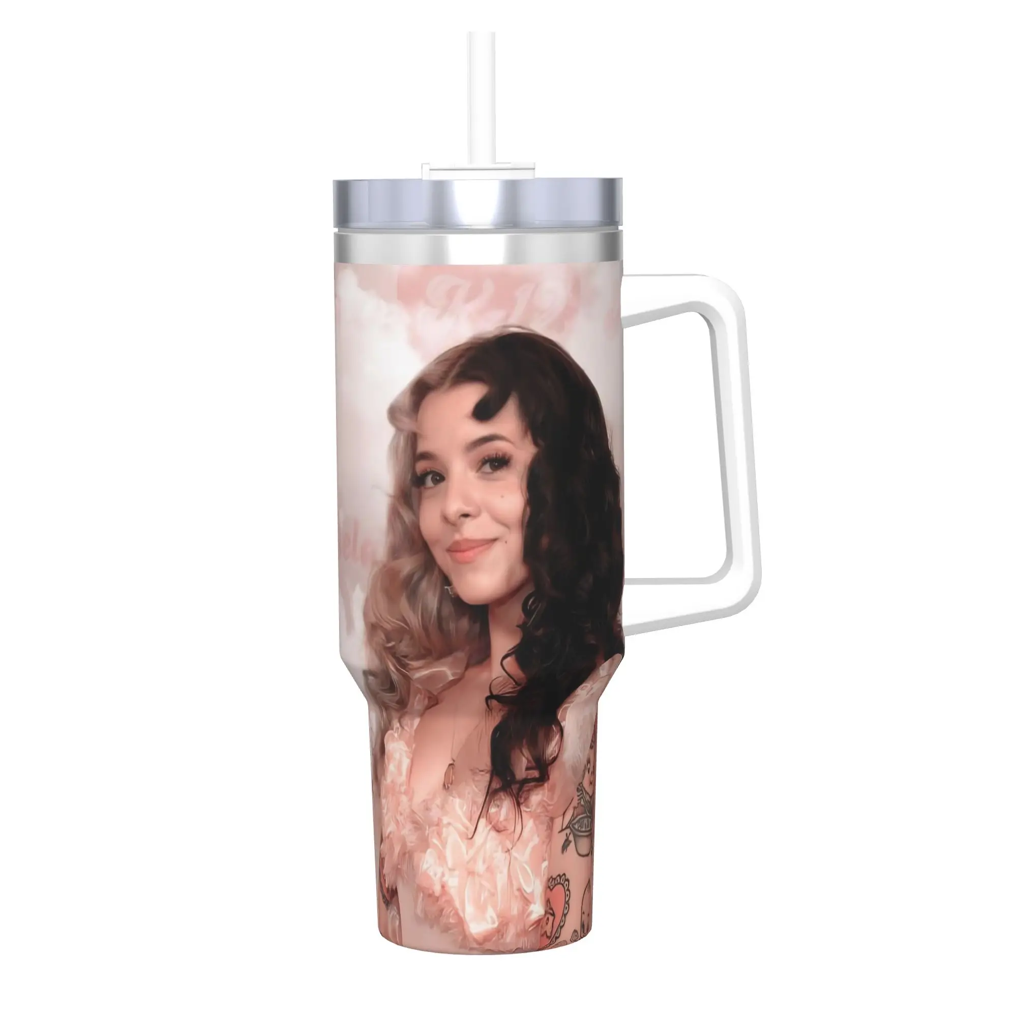 

Melanies Martinez Hades Album 2026 Tumbler Vacuum Insulated Thermal Cup with Lid Straw Office Home Mug Water Bottle 40oz