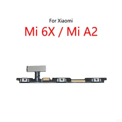 Power Button Switch Volume Mute Button On / Off Flex Cable For Xiaomi Mi 6X / Mi A2