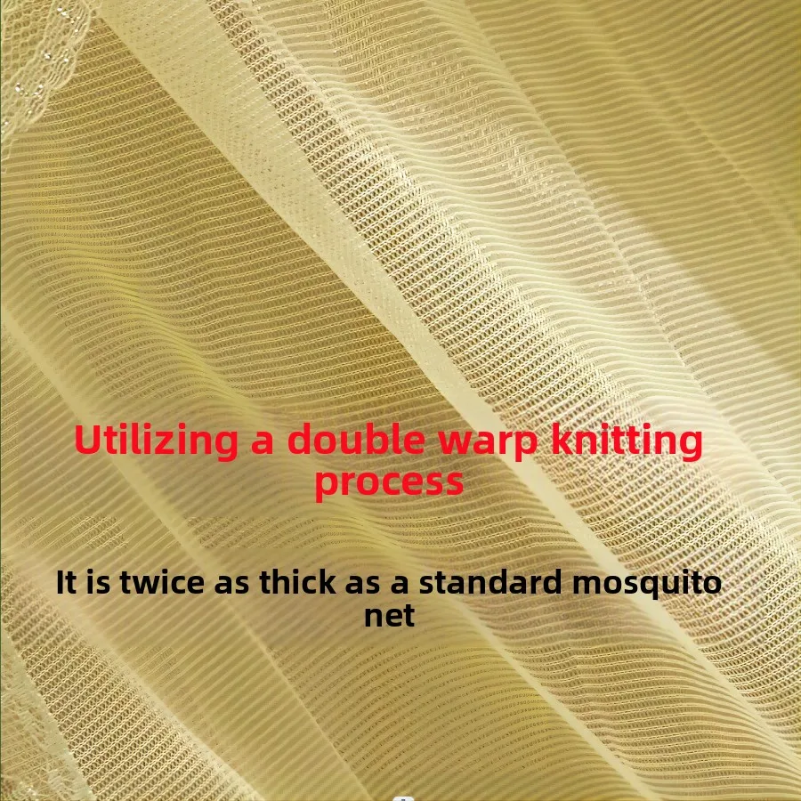 Sturdy Frame Mosquito Net Full Cover No Installation for Single Bed Home Bedroom Thickened