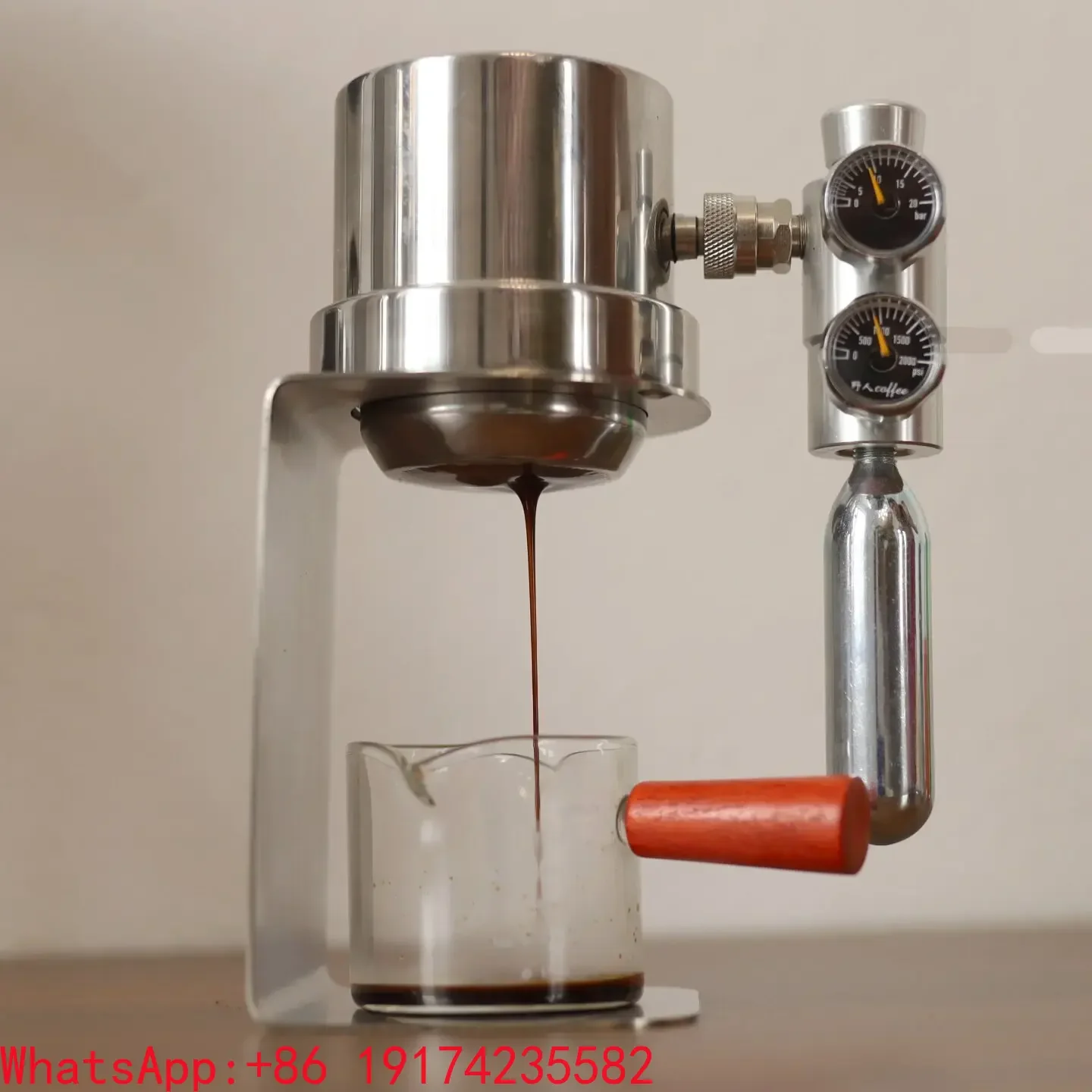 304 food grade stainless steel micro defect pneumatic coffee machine Italian concentration replacement mocha pot 9bar high