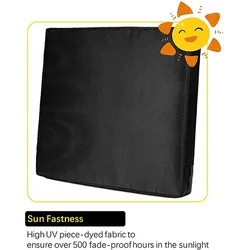 Tuinkussenhoes vervanging, outdoor waterdichte kussenhoes, sofa meubels waterdichte stoelhoes externe rits