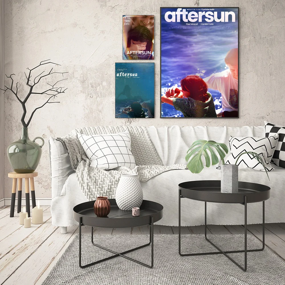 Aftersun High Scores Healing Film Self-adhesive Art Waterproof Paper Sticker Coffee House Bar Room Wall Decor