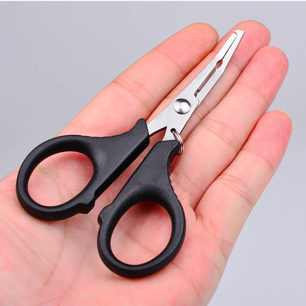 PRO BEROS Kleine Größe Edelstahl Angeln Gebogene Mund Zange Multifunktionale Linie Cutter Haken Remover Köder Angeln Werkzeug – Detail 10