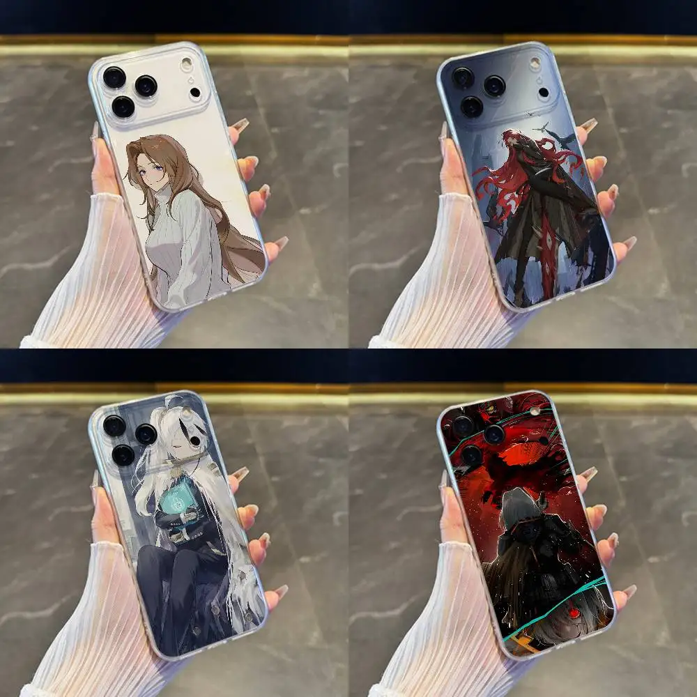 

L-Library Of Ruina Game Phone Case For iPhone 17,16,15,14,13,12,11 Pro,Max,Plus,X,XS,XR,SE4,E Mini Transparent Soft Cover