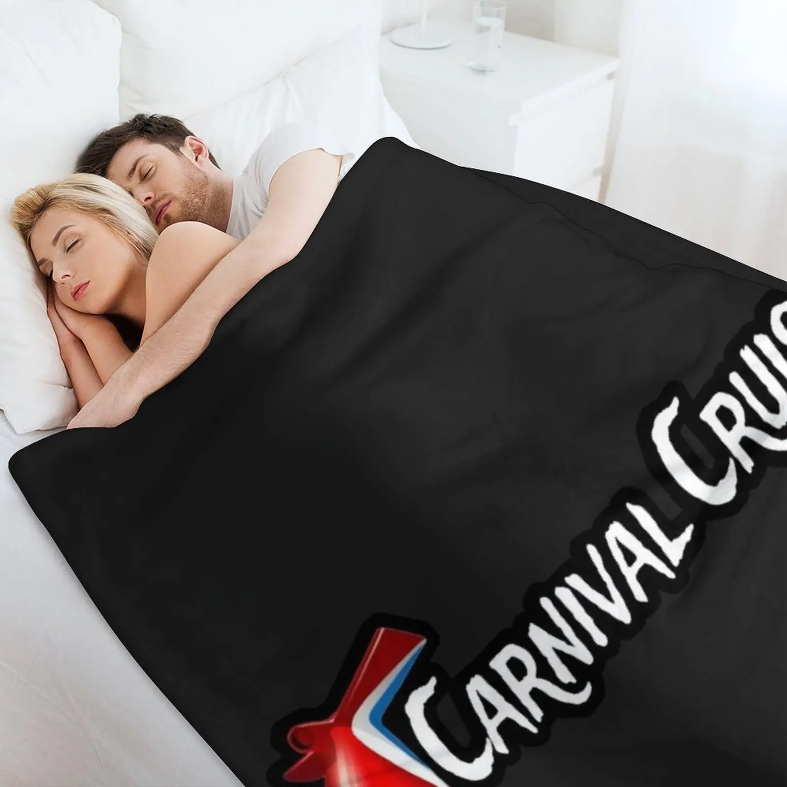 카니발 크루즈 라인 담요 크리스마스 선물 루즈 플란넬 담요