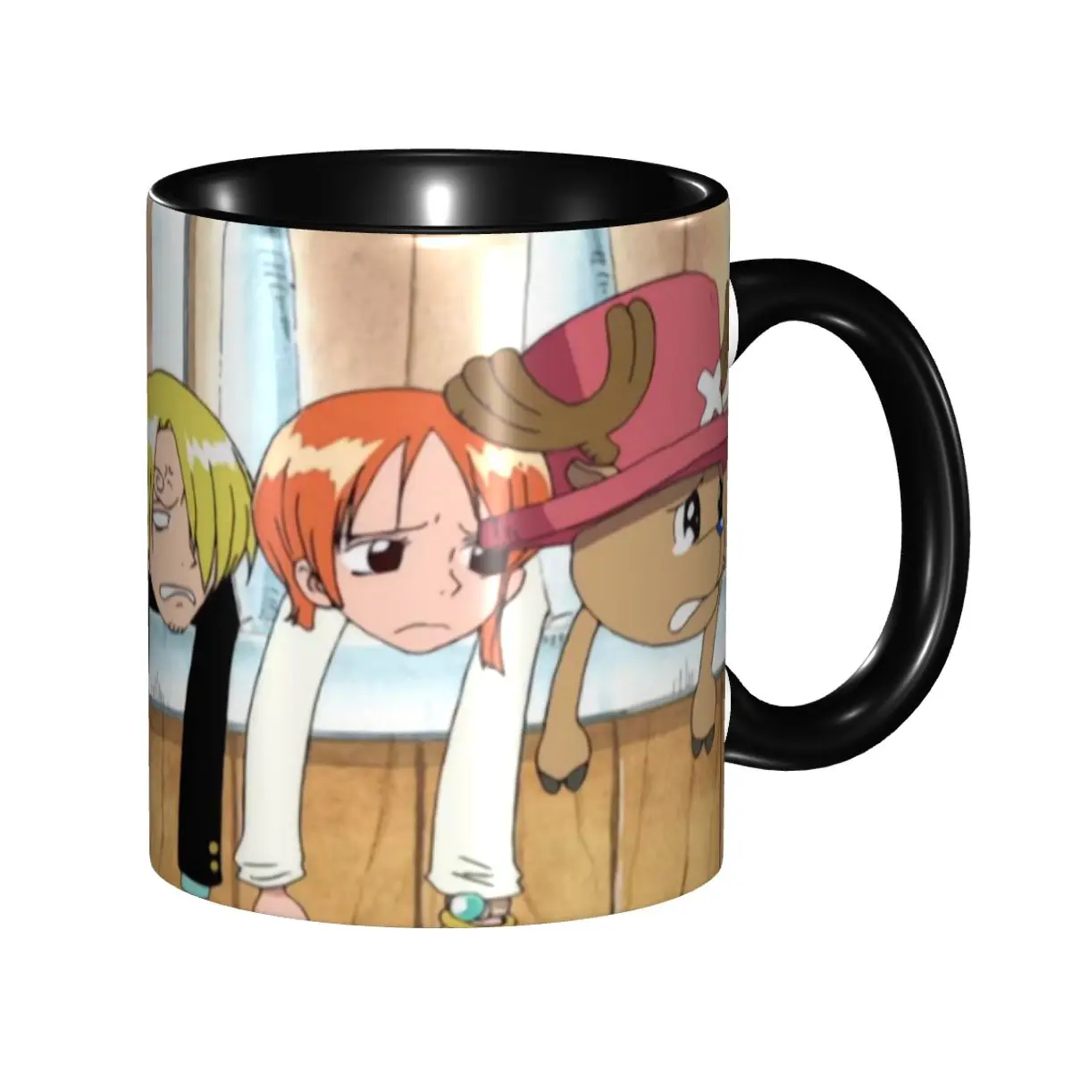 

Luffy Zoro Tony Chopper Anime Mug Cute Coffee Cup Gifts For Woman Man