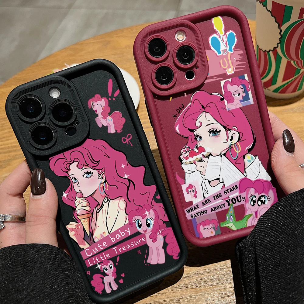 Anime My Little P-Pony Phone Case for Infinix Smart 9 8 7 Hot 50 40 30 30 i Itel P55 RS4 P36 A48 Tecno Spark Go 10 Pro 5G Cover