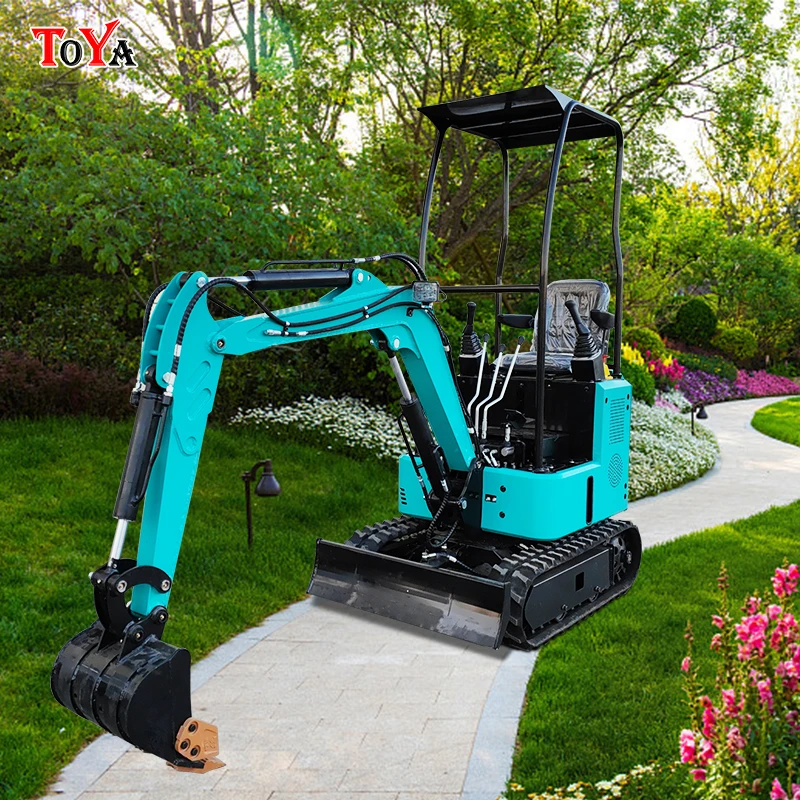 Micro Escavator 1 Ton Crawler Small Digger Mini Excavator Price For Sale Miniexcavator With Bucket customized