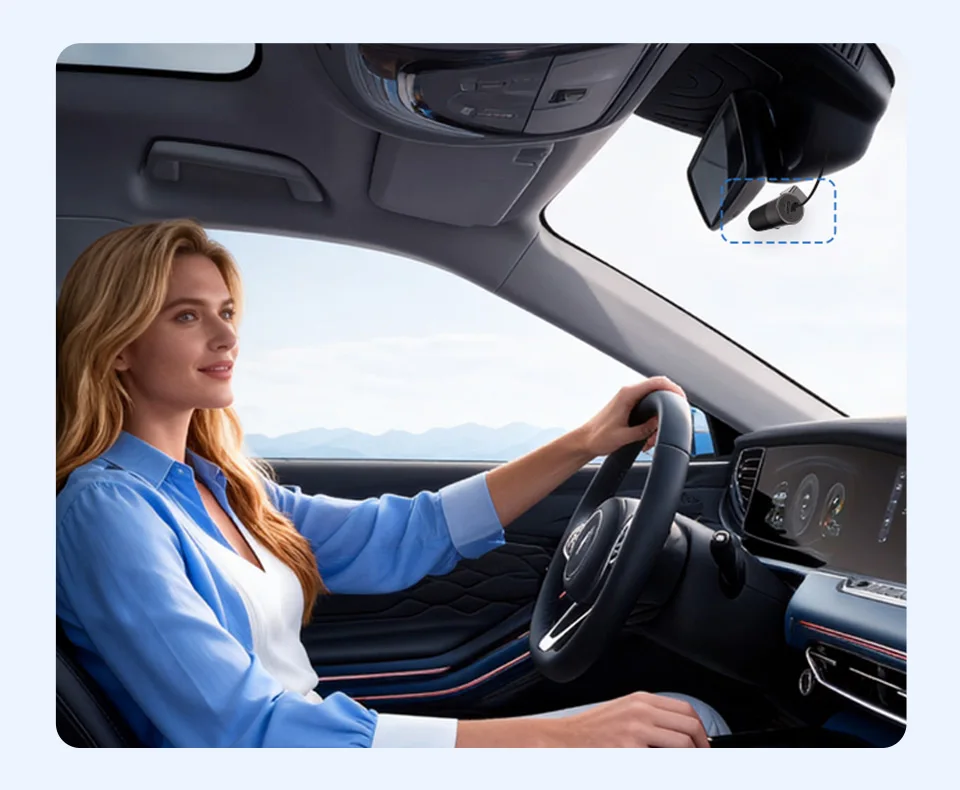dashcam für auto dashcam dashcam 4k deutsch DDPAI MINI Pro 3K Dashcam 1620P HDR 143 Grad Weitwinkel Nachtsicht WDR Sprachsteuerung 24-Stunden-Parküberwachung WiFi Auto-DVR motorrad kamera rückfahrkamera kabellos – Detail 12