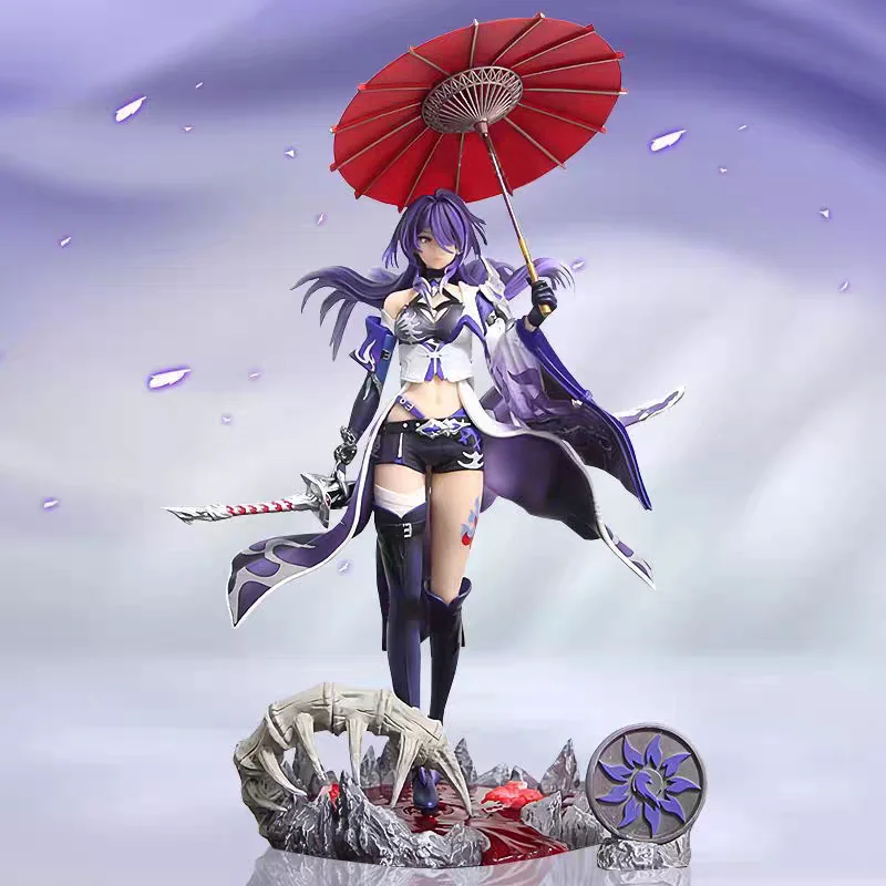 Figurki Honkai Star Rail Huang Raiden Bosenmori Mei Apex Innovation Girls Pvc Anime Model Zabawka - dostępne w magazynie, 36 cm