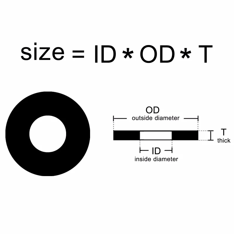 M2~m42 Grade 8.8/10.9/12.9 High Strength Black Carbon Steel Large Size Oversize Big Wider Flat Washer Plain Gasket