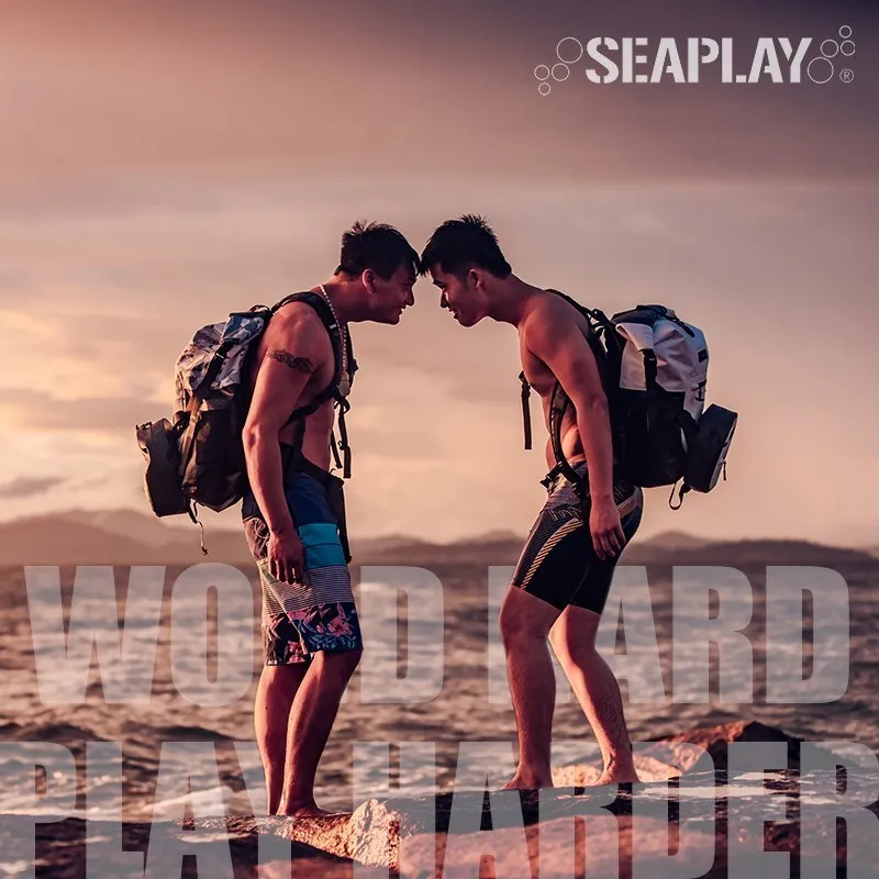 SEAPLAY SP-B016 25L 35L Outdoor Diving Compression Storage Waterproof Bag Dry Bag For Man Women Swimming Rafting 