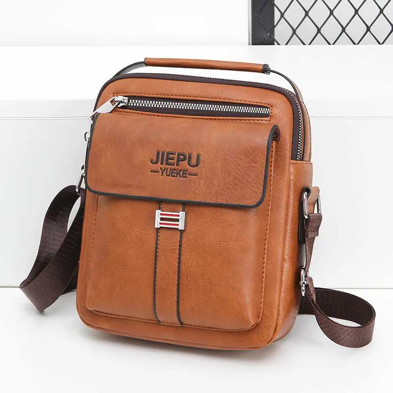 

Luxury Brand Men Bag Men Vintage Shoulder Bag For Man Leather Messenger Bag Casual Crossbody Bag Male Small Business Handbag