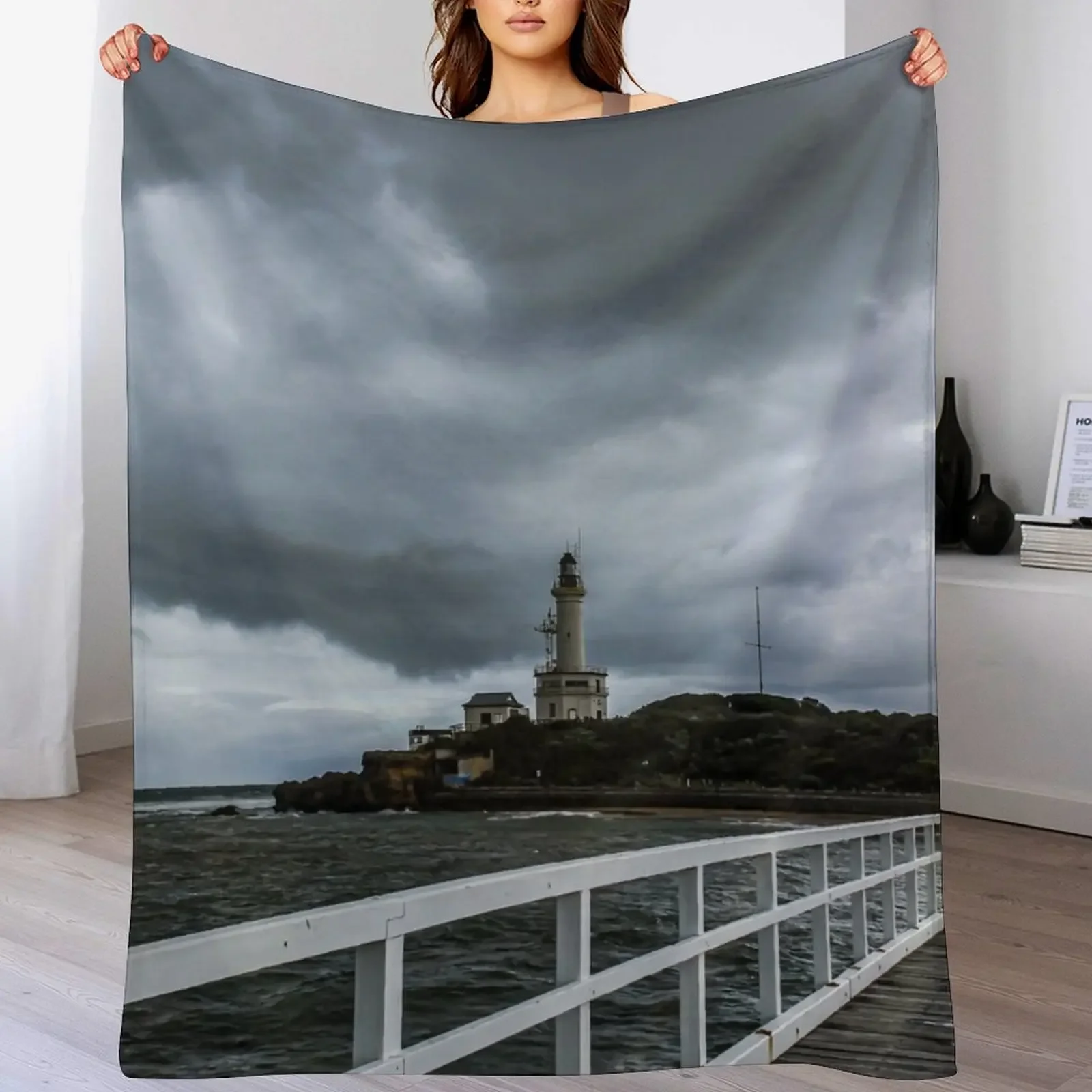 

Light My Way Through The Storm Throw Blanket Polar Giant Sofa Furry Hairys Blankets