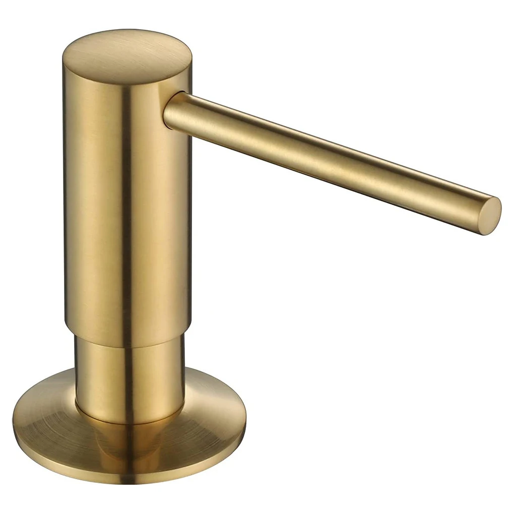 

Дозатор для мыла, распылитель для раковины, латунный насос, медь, гладкий, без заусенцев, кухонный гаджет, отличный уплотнитель, прокладка, пресс-дозаторы