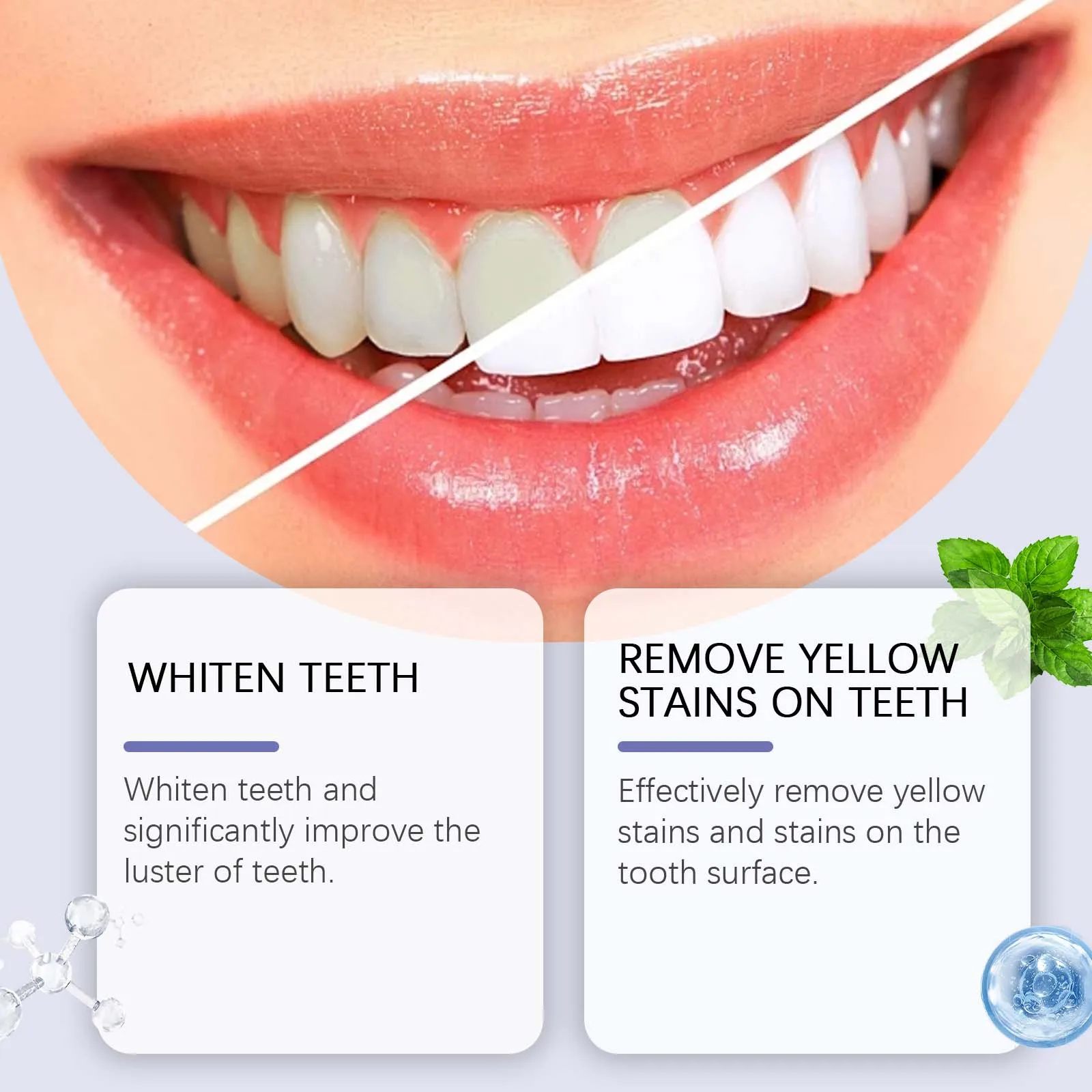 Hydroxyapatite Anti-Moth Whitening Toothpaste Freshing Breath Dental Caries Repair Effectively Remove Plaque Oral Cleaning Care